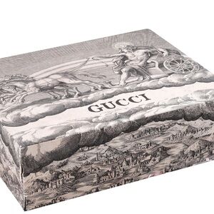 Gucci: RARE Authentic Greek Chariot Storage Gift Boxes